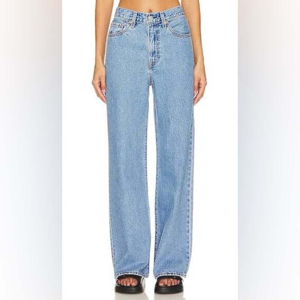 Levi’s ribcage wide leg jeans